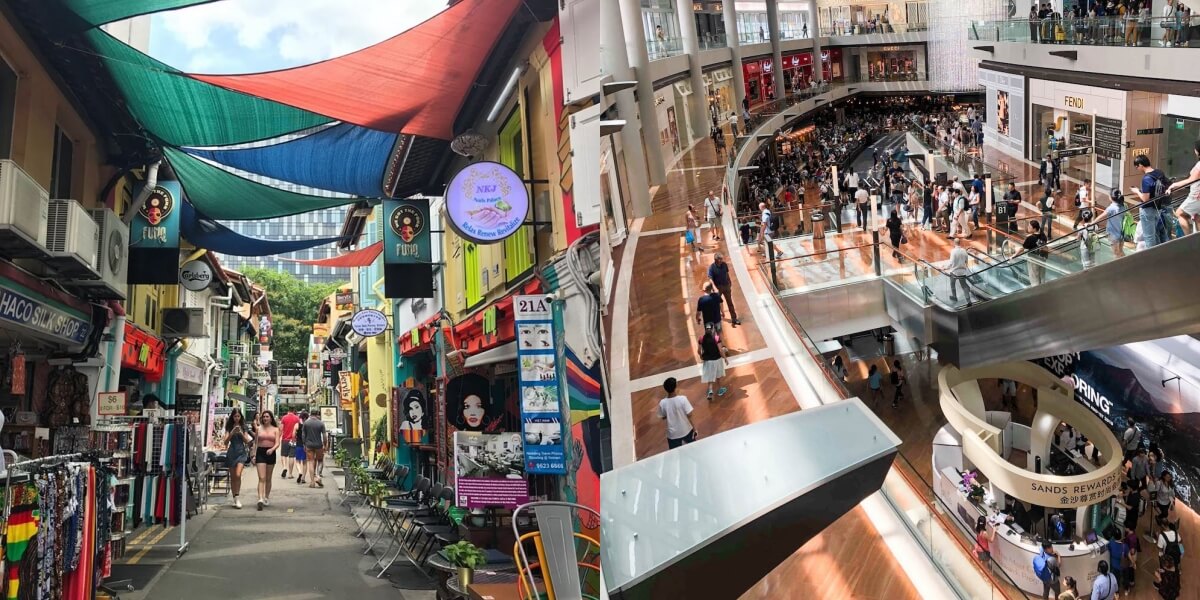 Các địa điểm mua sắm tại Singapore