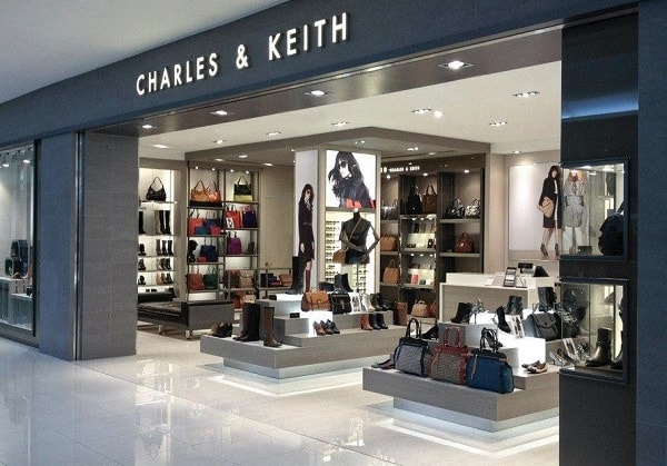 Giày dép hàng hiệu ở Charles $ Keith