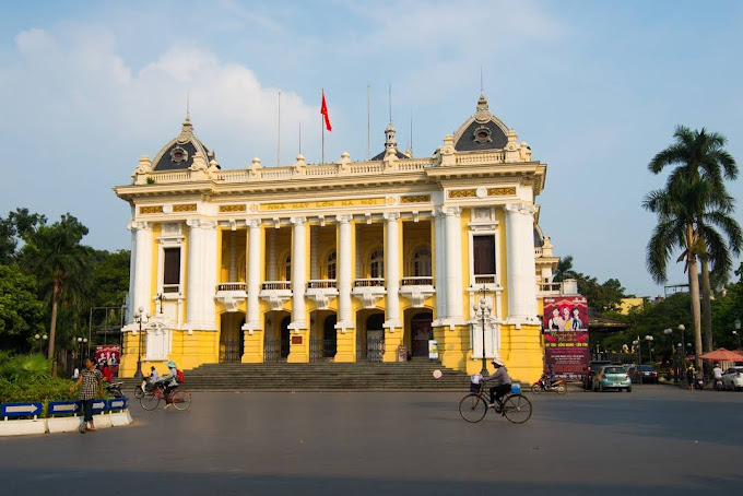 Vietnam Breathtaking Nature and Culture. Hanoi opera house