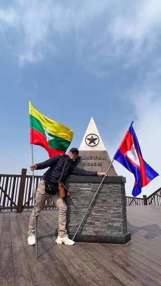 North Vietnam and The Temples of Angkor. Climbing on Fansipan