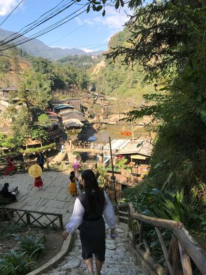 Vietnam Breathtaking Nature and Culture. Haven Gate way in Sapa