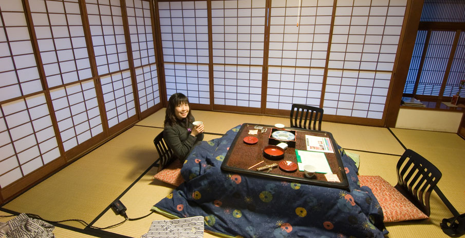 Những địa điểm bạn có thể trải nghiệm Kotatsu truyền thống