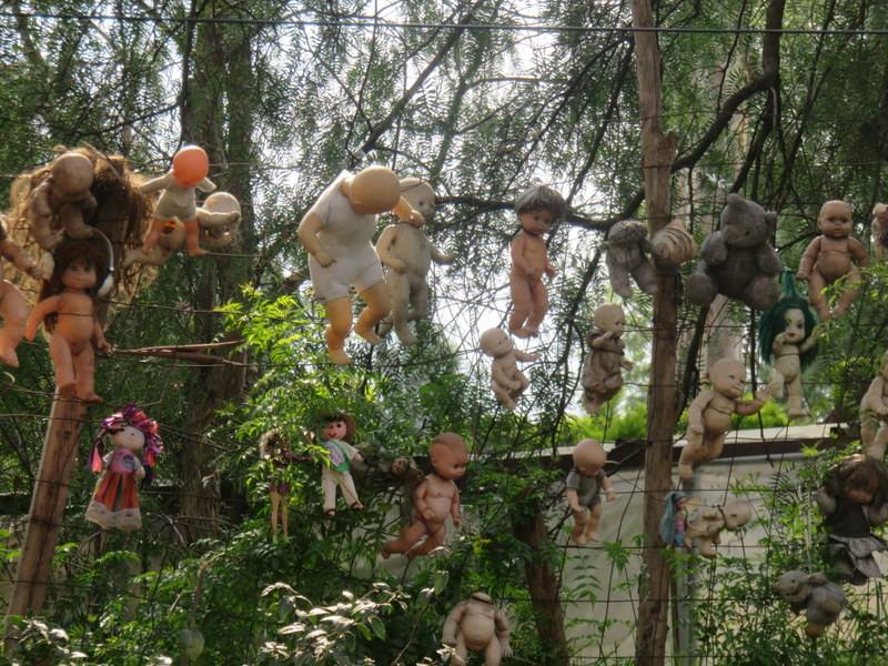 Hòn đảo búp bê nằm ở Xochimilco, Mexico