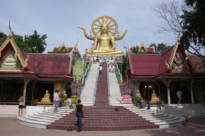Tham quan và chiêm ngưỡng ngôi chùa Wat Phra Yai tại đảo Koh Samui​​​​​​, Thái Lan
