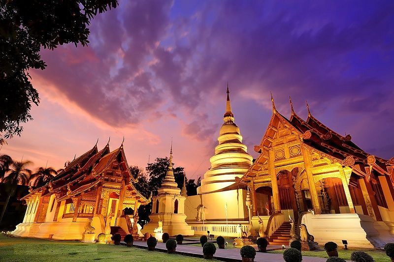 Wat Phra Singh - một điểm đến đền chùa khá đặc biệt ở Chiang Rai, Thái Lan