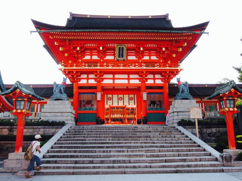 Vũ đài Kiyomizu - Chính điện của ngôi chùa Kiyomizu-dera