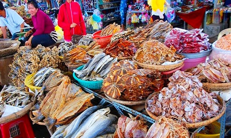 Hải sản khô - món quà ý nghĩa trong chuyến du lịch Nha Trang tự túc