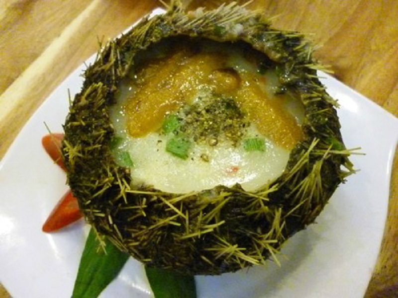 Cháo nhum - Thức ăn bổ dưỡng từ những con nhum Phú Quốc
