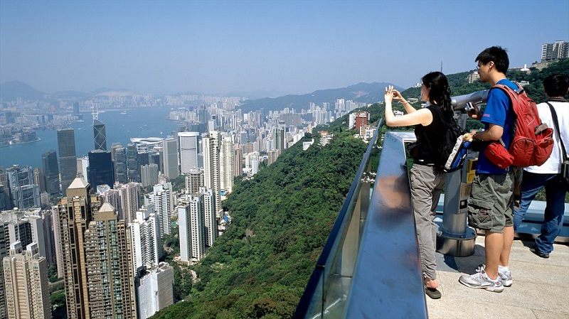 Thưởng ngoạn cảnh sắc toàn đảo Hong Kong trên đỉnh The Peak