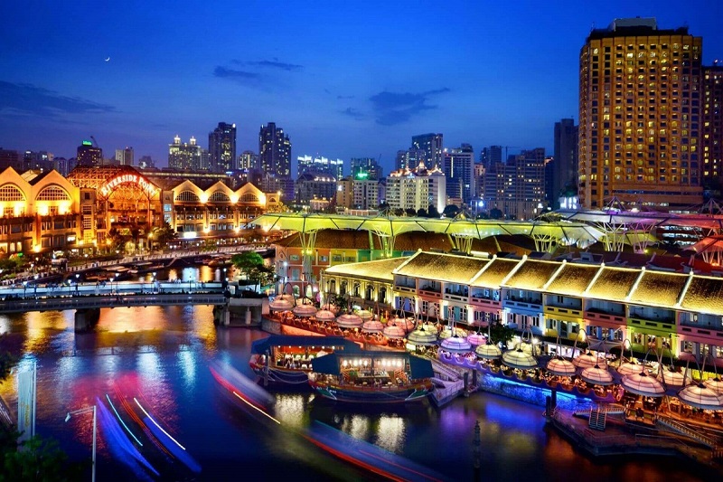 Khám phá Clarke Quay – một thiên đường giải trí của quốc đảo Sư tử Singapore