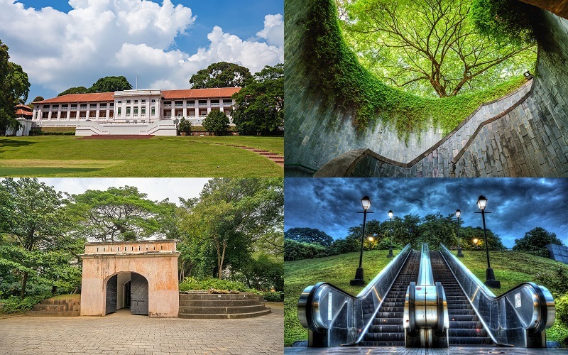 Công viên Fort Canning - trung tâm lịch sử và nghệ thuật nổi tiếng tại Singapore