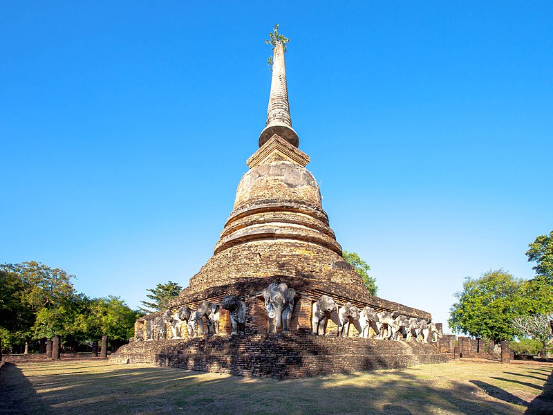 Sukhothai từng là thủ đô của Thái Lan trong vài trăm năm 