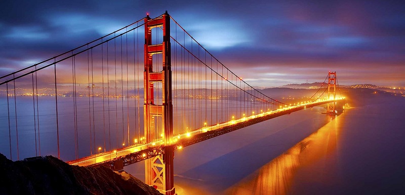 Cầu Cổng Vàng, San Francisco - Golden Gate Bridge