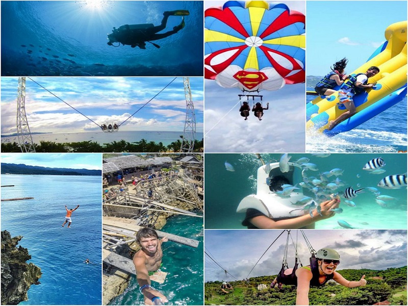 Những trò chơi và hoạt động vui chơi giải trí khác tại đảo Boracay