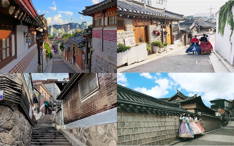 Những ngôi làng cổ mang nét đặc trưng của văn hoá Hàn Quốc thời xưa