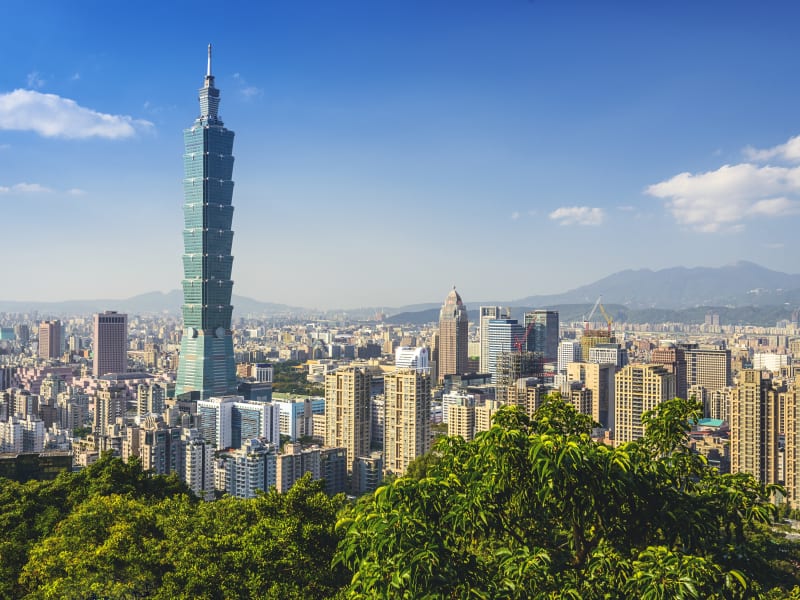 Taipei 101 đã từng là toà tháp cao nhất thế giới, toạ lạc tại Đài Bắc 