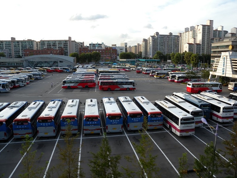 Xe bus là phương tiện thích hợp cho bạn để ngắm nhìn phong cảnh toàn thành phố Seoul
