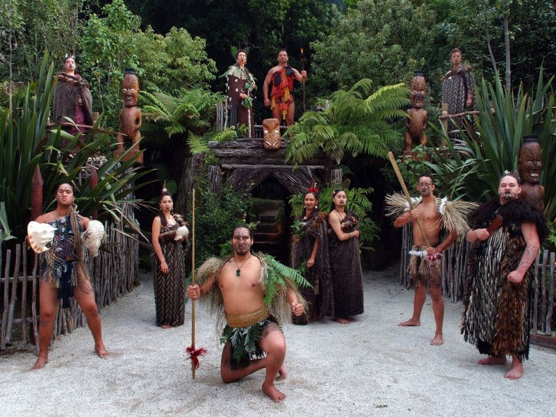Buổi biểu diễn nghệ thuật của người Maori