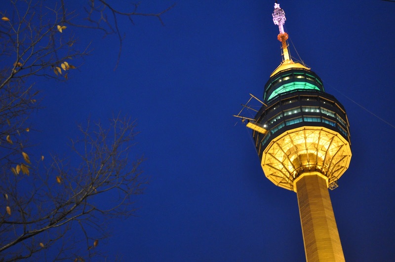 Tháp Woobang từng được coi là tháp cao nhất ở Châu Á