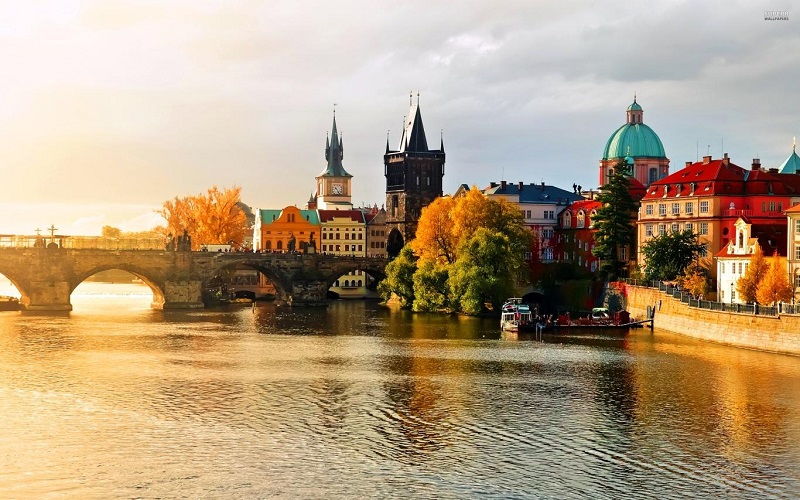 Khung cảnh tươi đẹp của thành phố Prague - thủ đô của Cộng hòa Séc