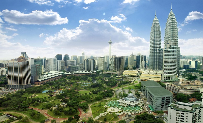 Công viên gần tháp đôi Petronas cũng là nơi lý tưởng cho chuyến du lịch 