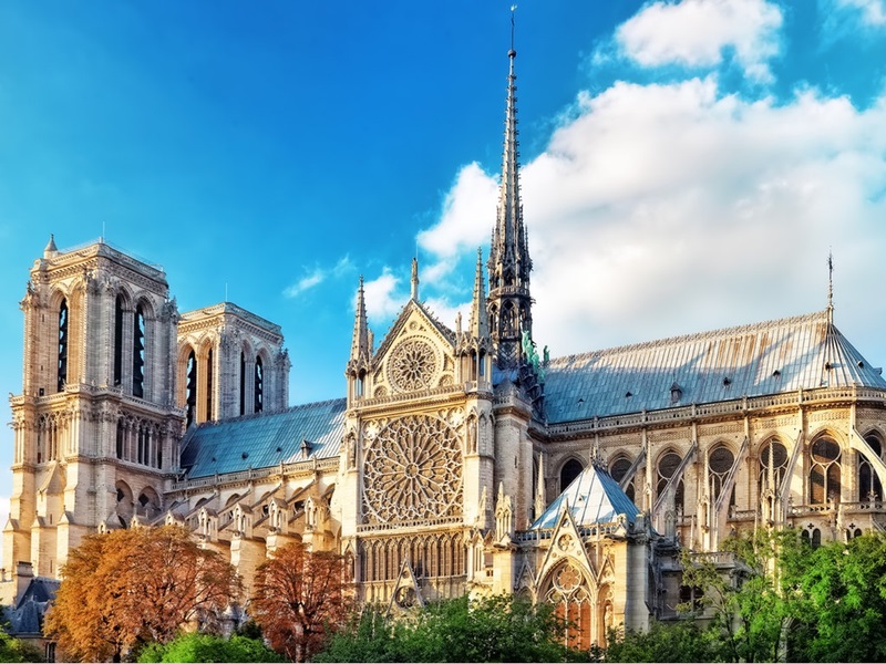 Vẻ đẹp nhà thờ Đức bà Paris