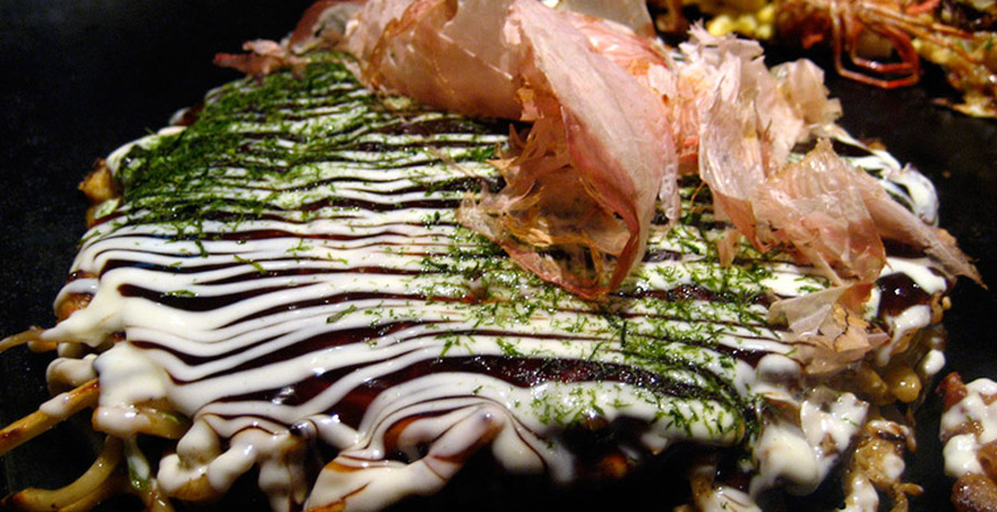Thưởng thức Okonomiyaki ẩm thực độc đáo của Hiroshima