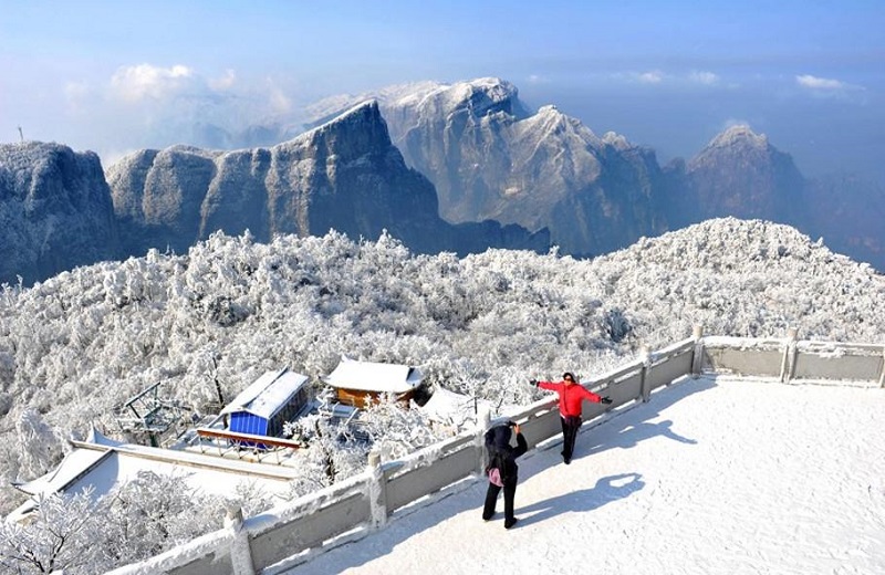 Ngắm tuyết rơi ở Đài Loan