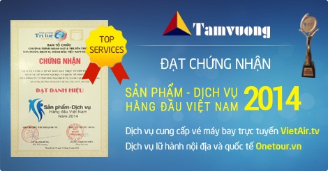 Danh hiệu sản phẩm dịch vụ hàng đầu Việt Nam