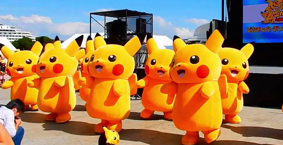 Vui nhộn lễ hội Pokemon tại Yokohama